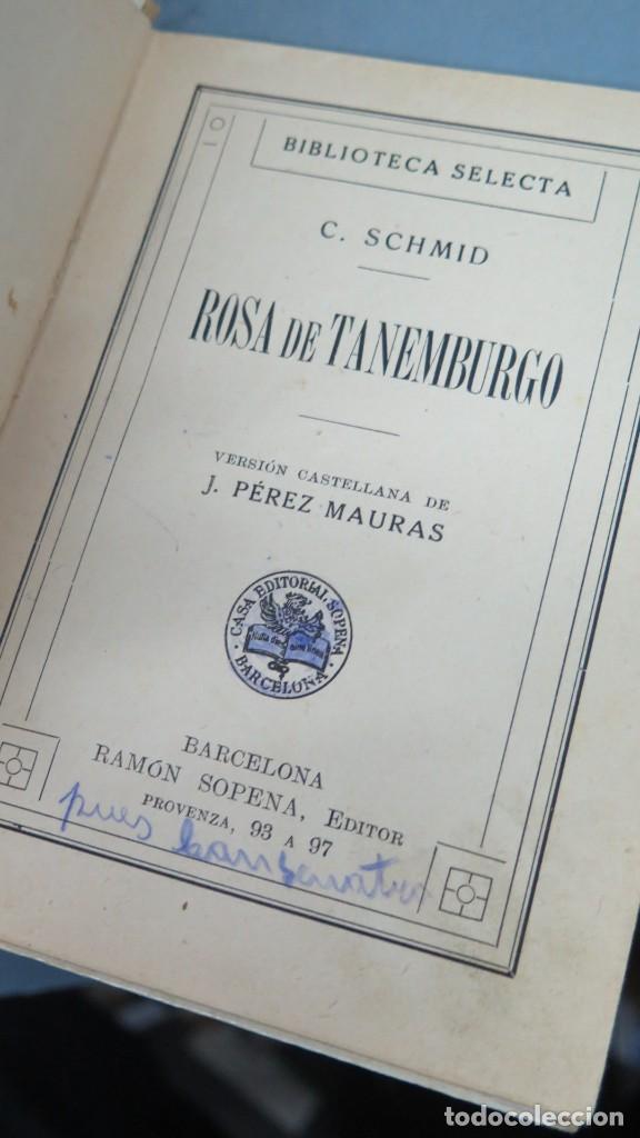 Libros antiguos: ROSA DE TANEMBURGO. CRISTOBAL SCHMID. SOPENA - Foto 2