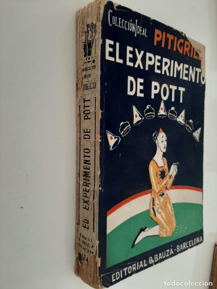 Libros antiguos: EL EXPERIMENTO DE POTT. PITIGRILLI. EDITORIAL B. BAUZ&Aacute;. 1930 - Foto 3