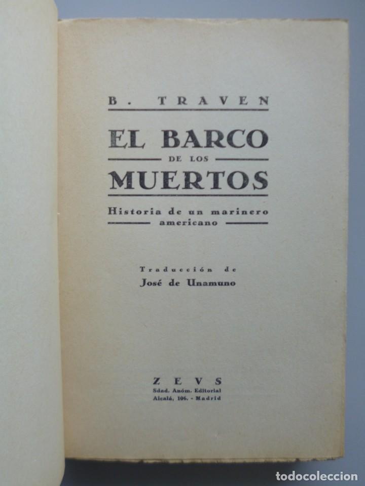 B. Traven // El Barco De Los Muertos // 1931 // - Comprar En ...