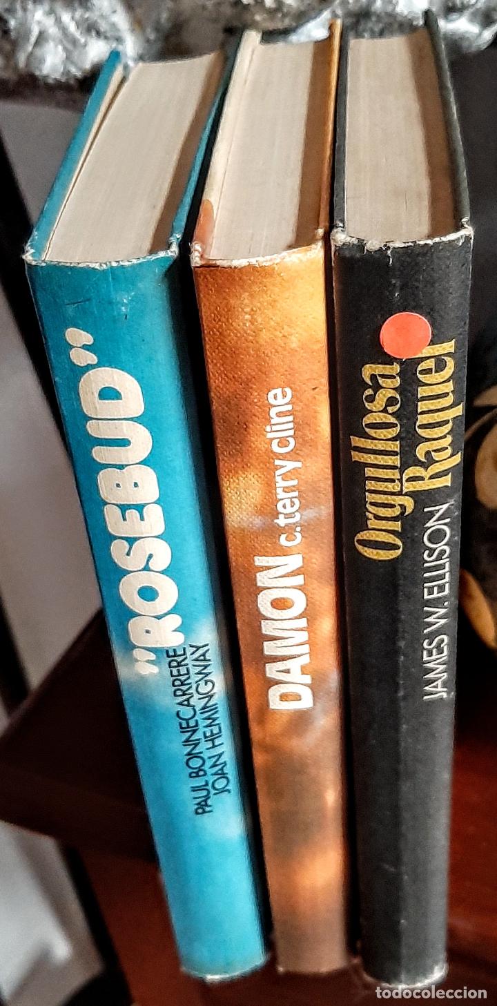 Libros antiguos: Libros Circulo: Rosebud, Damon y Orgullosa Raquel. - Foto 1