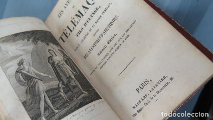 Libros antiguos: LES AVENTURES DE TELEMAQUE. MAUGARS - Foto 2