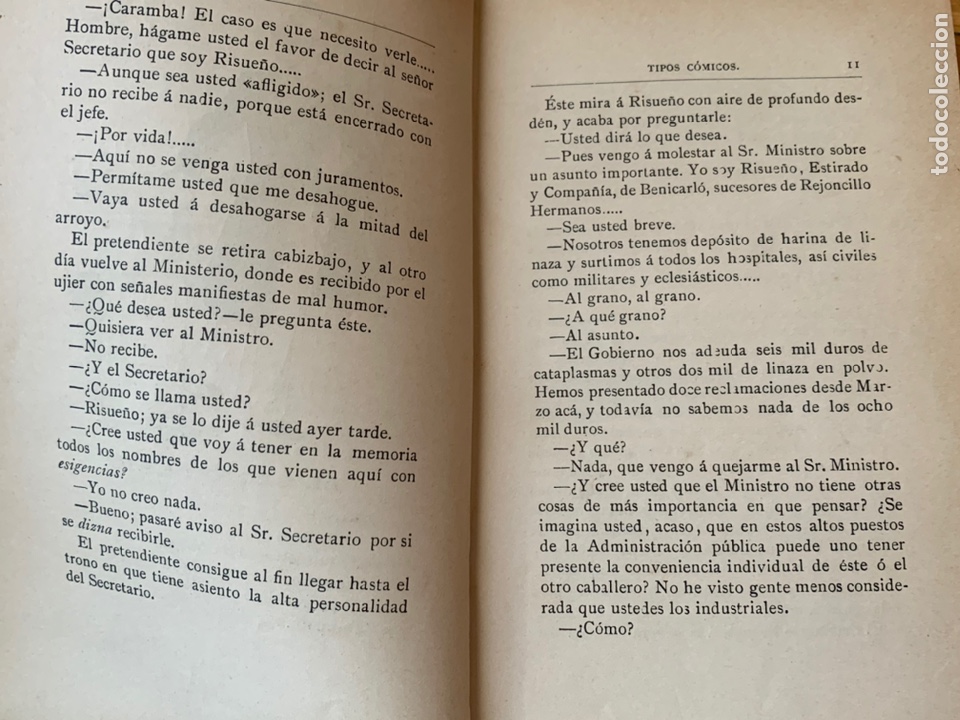 Libros antiguos: L- Tipos C&oacute;micos, Luis Taboada, 1897 - Foto 6
