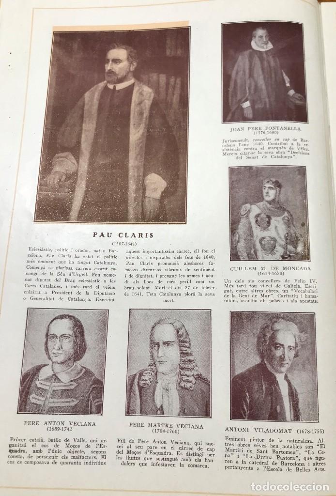Libros antiguos: 200 CATALANS IL-LUSTRES - Foto 4