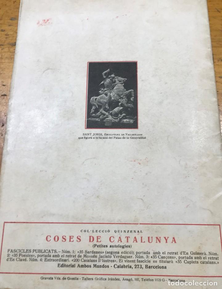 Libros antiguos: 200 CATALANS IL-LUSTRES - Foto 10
