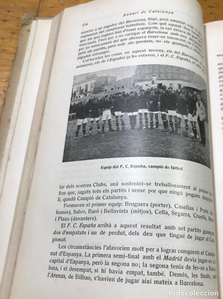 Libros antiguos: ANUARI DE CATALUNYA DEL ANY 1917 - Foto 4