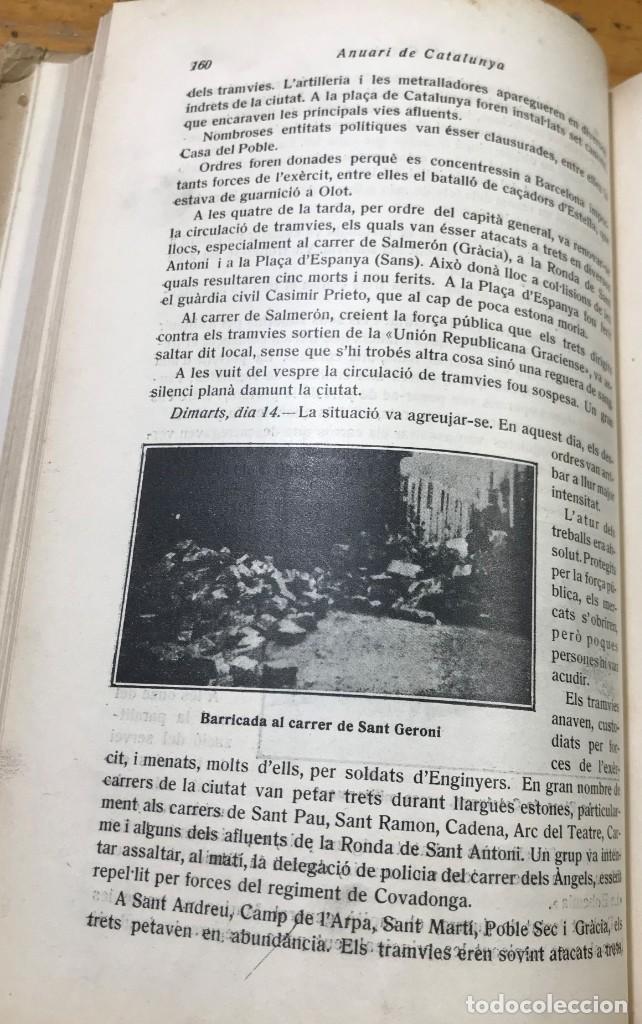 Libros antiguos: ANUARI DE CATALUNYA DEL ANY 1917 - Foto 5