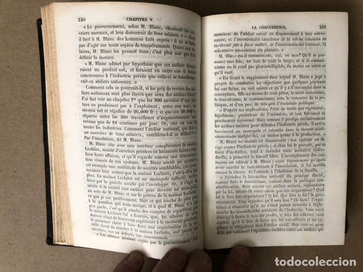 Libros antiguos: SYSTÈME DE CONTRADICTIONS ÉCONOMIQUES, OU PHILOSOPHIE DE LA MISÈRE P. J. PROUDHON. 1850 - Foto 8 - 208274022