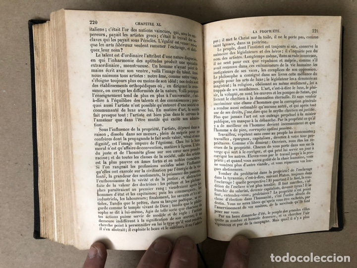 Libros antiguos: SYSTÈME DE CONTRADICTIONS ÉCONOMIQUES, OU PHILOSOPHIE DE LA MISÈRE P. J. PROUDHON. 1850 - Foto 13 - 208274022
