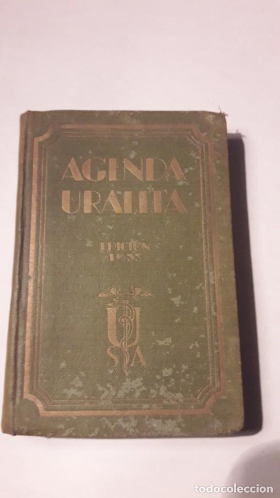 Libros antiguos: AGENDA URALITA 1933. Ejemplar numerado. Ingeniero A. Landaluce (Formulario de Hidráulica) - Foto 3 - 208301871