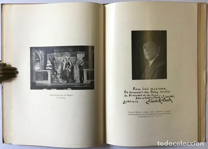 Libros antiguos: BODAS DE PLATA DEL RETABLO DE LA FLOR. - [MASRIERA, Luis.] - Foto 4