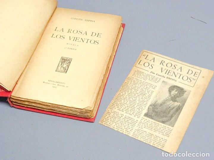 Libros antiguos: LA ROSA DE LOS VIENTOS - CONCHA ESPINA. 1923. - Foto 2
