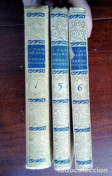 Libros antiguos: Obras Escogidas de Juan Valera: Juanita la Larga, Pasarse de Listo, Genio y Figura. 1925 - Foto 7 - 208422935