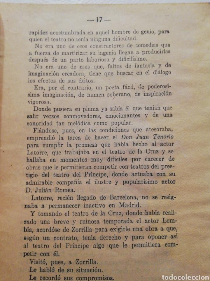 Libros antiguos: Don Juan Tenorio - Foto 2