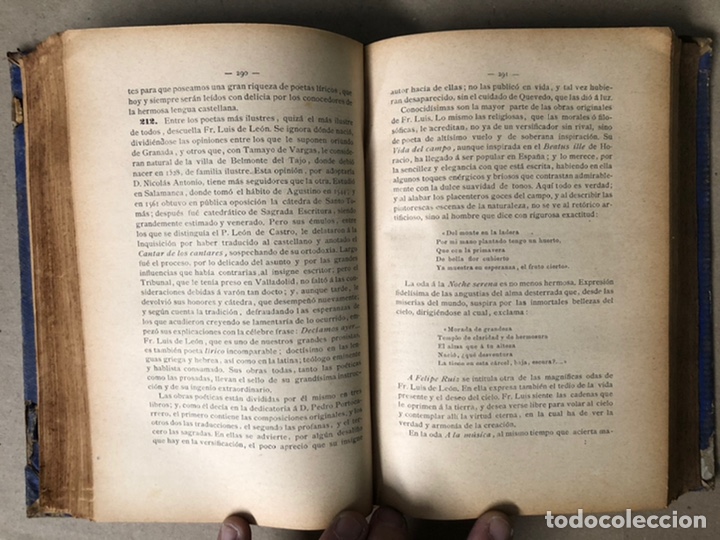Libros antiguos: LECCIONES DE LITERATURA GENERAL Y ESPAÑOLA POR D. FRANCISCO SÁNCHEZ DE CASTRO. (1890) - Foto 8 - 208572952