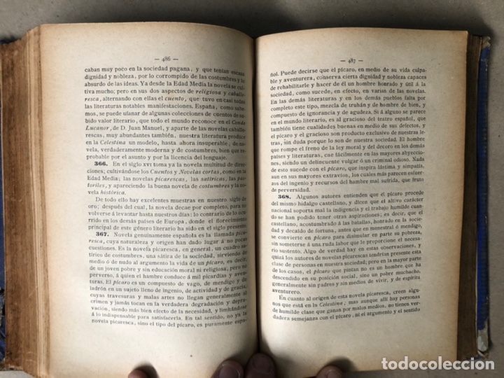 Libros antiguos: LECCIONES DE LITERATURA GENERAL Y ESPAÑOLA POR D. FRANCISCO SÁNCHEZ DE CASTRO. (1890) - Foto 10 - 208572952