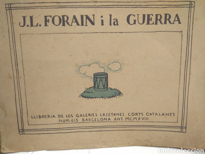 Libros antiguos: J.L.FORAIN I LA GUERRA. - Foto 1