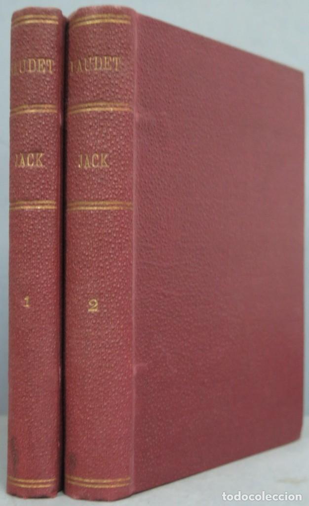 Libros antiguos: 1923.- JACK. ALPHONSE DAUDET. 2 TOMOS - Foto 1