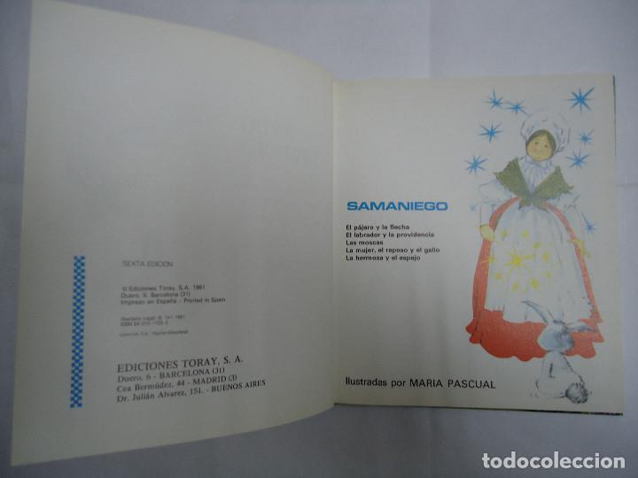 Libros antiguos: LIBRO DE FABULAS TOMO 1. EDICIONES TORAY. A&Ntilde;O 1981 - Foto 2