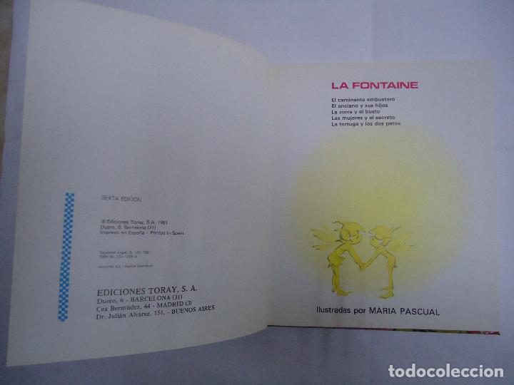 Libros antiguos: LIBRO DE FABULAS TOMO 2. EDICIONES TORAY. A&Ntilde;O 1981 - Foto 2