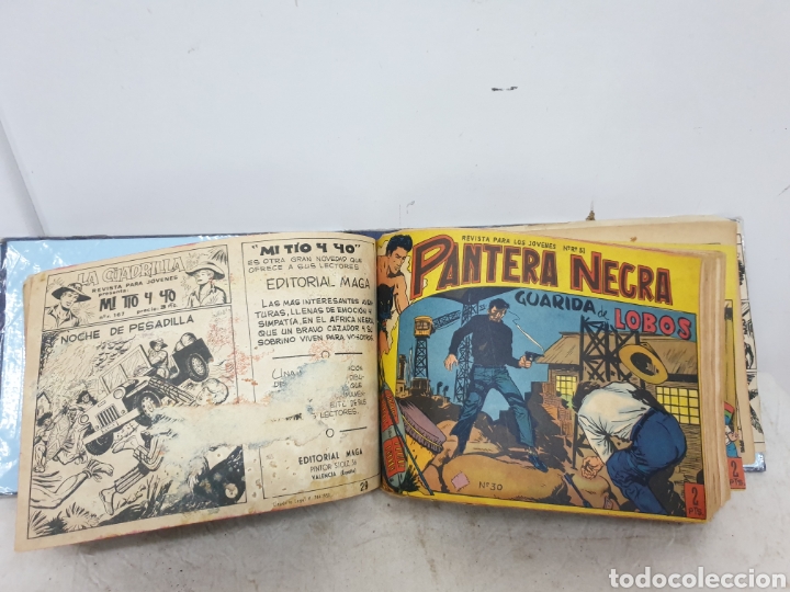 Libros antiguos: PANTERA NEGRA - Foto 8