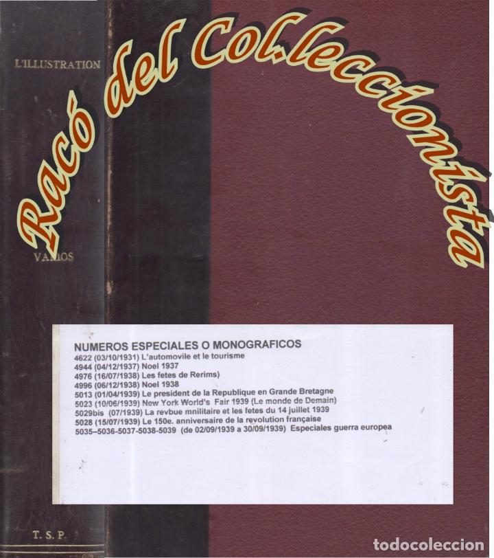 Antiquarische B&uuml;cher: L ' ILLUSTRATION, TOMO CON 13 NUMEROS ESPECIALES ENTRE 1931 Y 1939