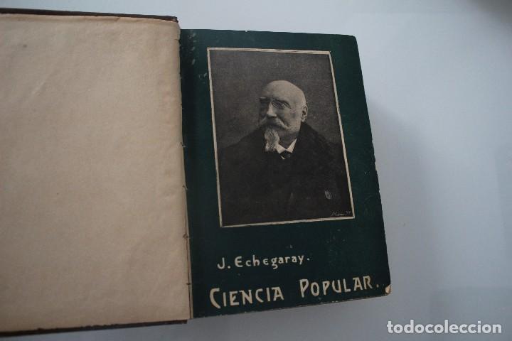 Livres anciens: J. ECHEGARAY CIENCIA POPULAR MARZO 1905 MADRID