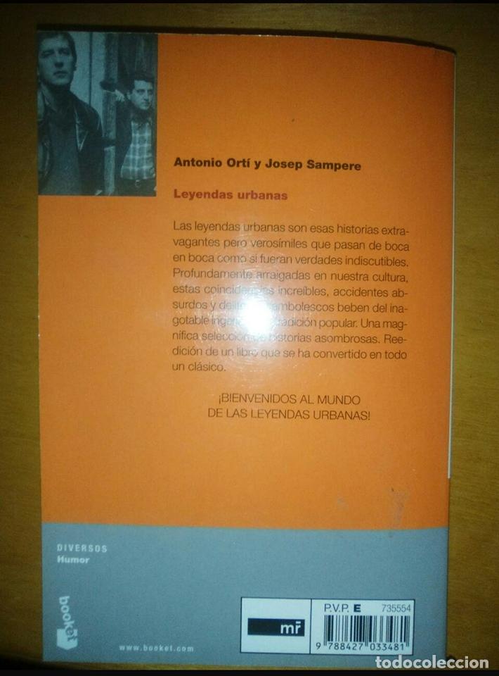 Libros antiguos: Libro: Leyendas Urbanas - Foto 2