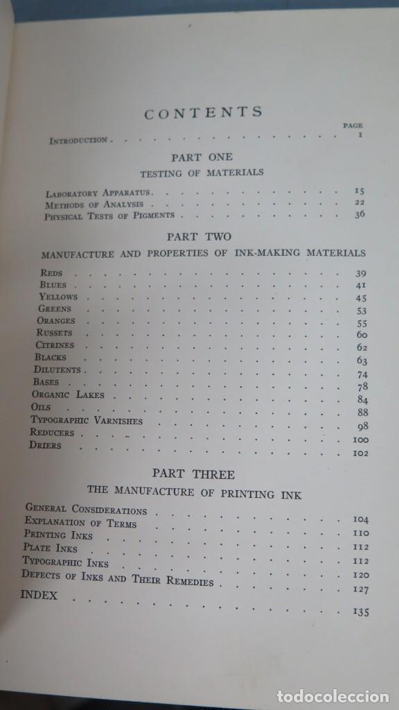 Libros antiguos: 1915.- PRINTING INKS. UNDERWOOD. SULLIVAN - Foto 5