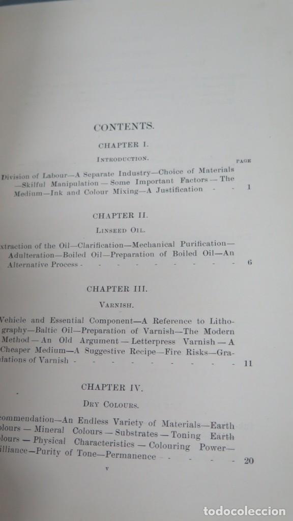 Libros antiguos: 1910.- MODERN PRINTING INKS. SEYMOUR - Foto 3