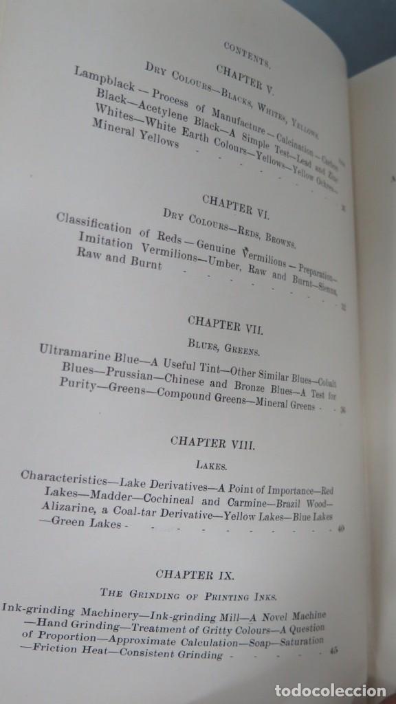 Libros antiguos: 1910.- MODERN PRINTING INKS. SEYMOUR - Foto 4