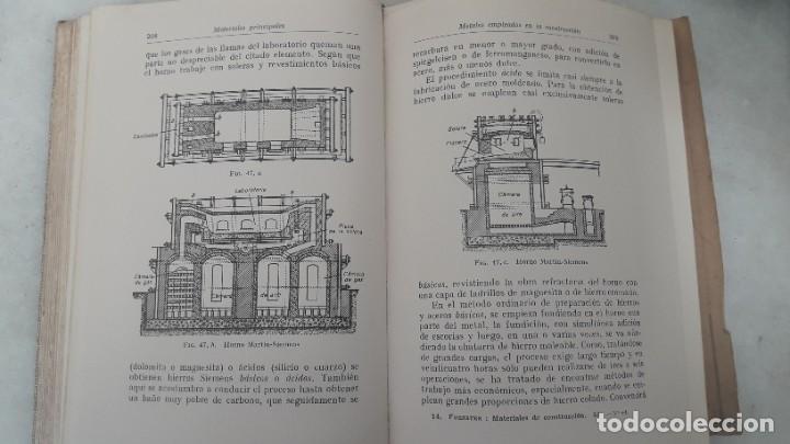 Libros antiguos: MATERIALES DE CONSTRUCCIÓN. FOERSTER, 1947. MANUALES TÉCNICOS LABOR. - Foto 4 - 208950362