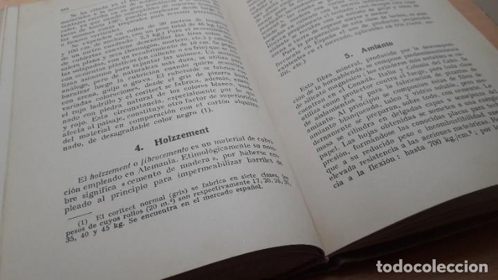 Libros antiguos: MATERIALES DE CONSTRUCCIÓN. FOERSTER, 1947. MANUALES TÉCNICOS LABOR. - Foto 5 - 208950362