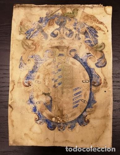 Libros antiguos: Documento Casta&ntilde;o 1. Libro. A&ntilde;o 1716 - Foto 2