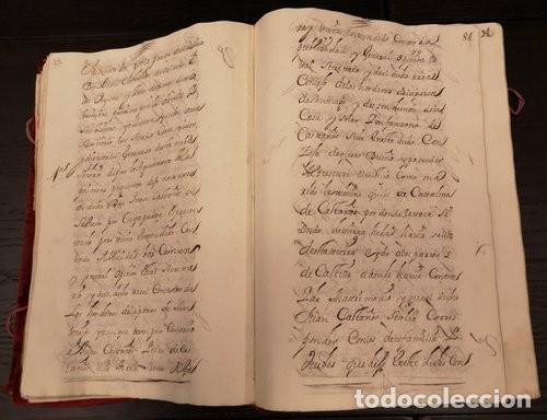 Libros antiguos: Documento Casta&ntilde;o 1. Libro. A&ntilde;o 1716 - Foto 6