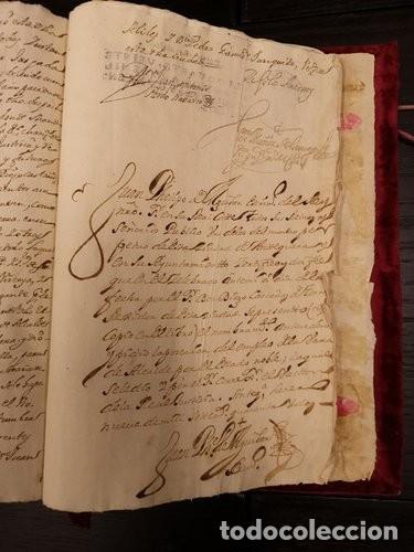 Libros antiguos: Documento Casta&ntilde;o 1. Libro. A&ntilde;o 1716 - Foto 14