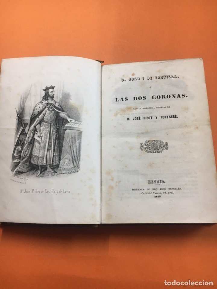 Libros antiguos: D.Juan |De Castilla o Las Dos Coronas. - Foto 2
