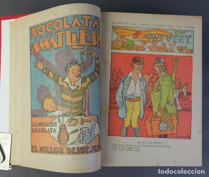 Libros antiguos: En Patufet, a&ntilde;o 1931 completo - Foto 7