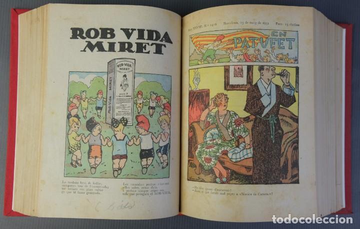 Libros antiguos: En Patufet, a&ntilde;o 1931 completo - Foto 8