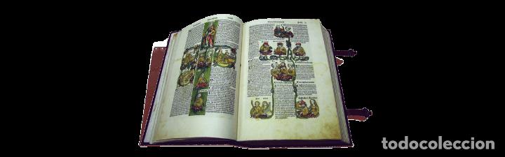 Libros antiguos: Liber Chronicarum - Silo&eacute; (facsimil sin abrir) - Foto 6