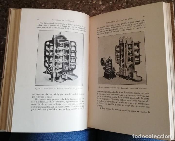 Libros antiguos: FABRICACI&Oacute;N DE CHOCOLATES. 1935. - Foto 3