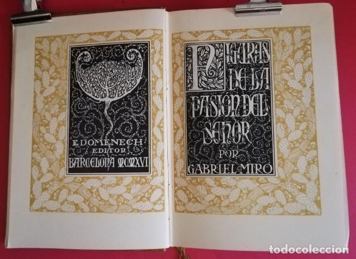 Libros antiguos: FIGURAS DE LA PASI&Oacute;N DEL SE&Ntilde;OR. 1916. - Foto 2