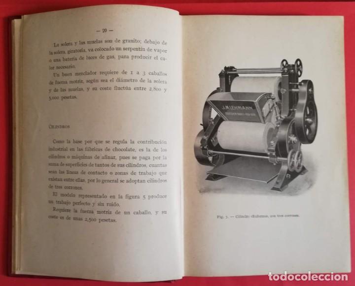 Libros antiguos: FABRICACI&Oacute;N DE CHOCOLATES. 1917. - Foto 4