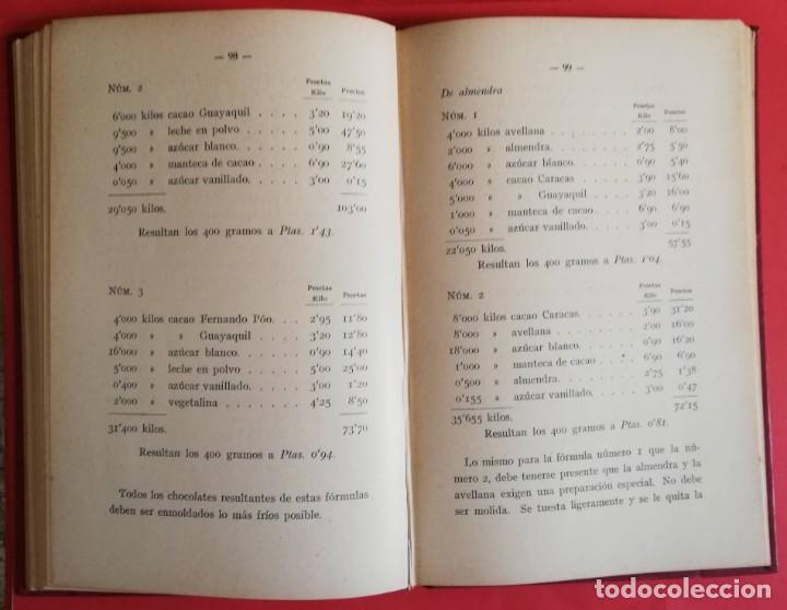 Libros antiguos: FABRICACI&Oacute;N DE CHOCOLATES. 1917. - Foto 5
