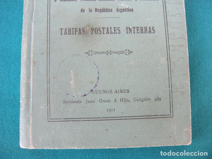 Libros antiguos: GU&Iacute;A DEL CORREO EN ARGENTINA 1911 - Foto 2