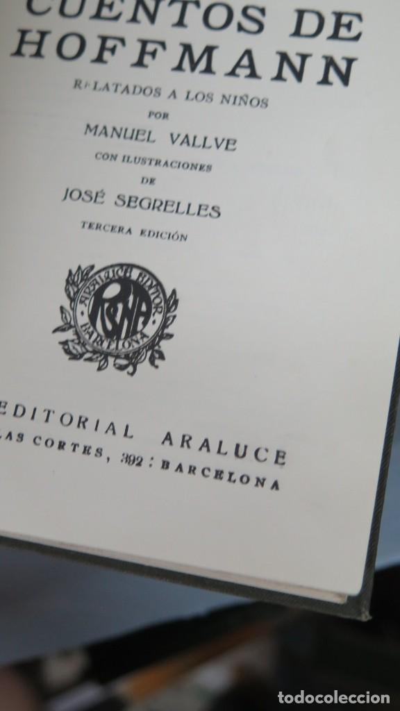 Libros antiguos: CUENTOS DE HOFFMAN. ARALUCE. TERCERA EDICION - Foto 2