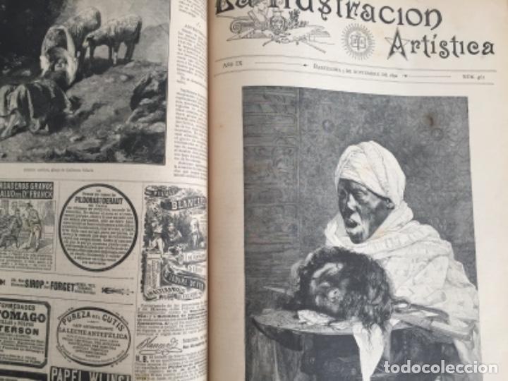 Libros antiguos: La ilustraci&oacute;n art&iacute;stica. A&ntilde;o 1890 - Foto 4