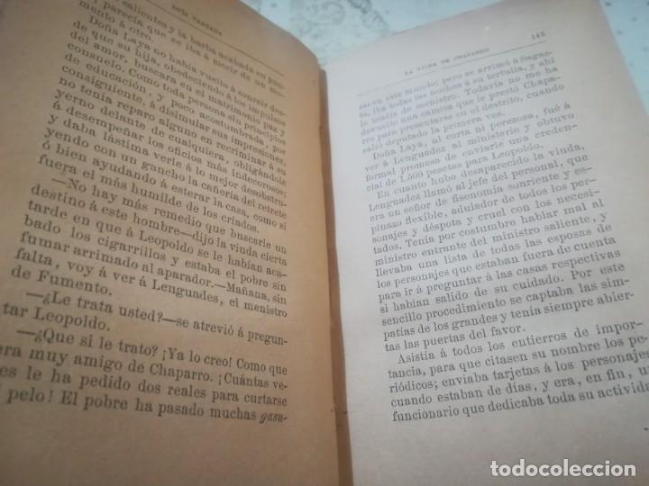 Libros antiguos: La viuda de Chaparro - Luis Taboada - 1899 - Foto 11