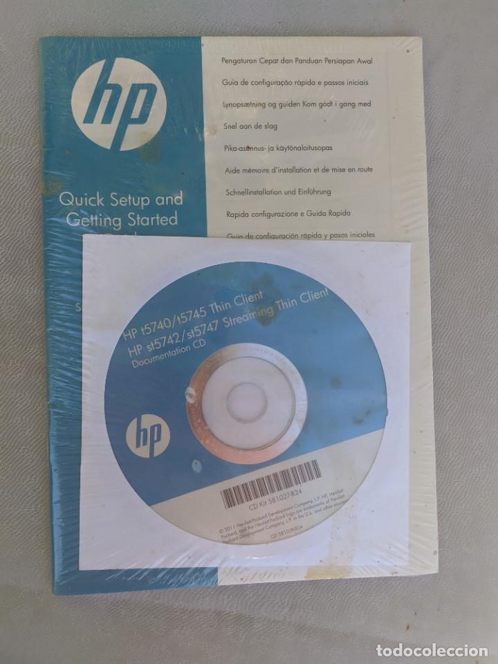 Libros antiguos: Manual de Impresora Hp nuevo con dvd - Foto 1