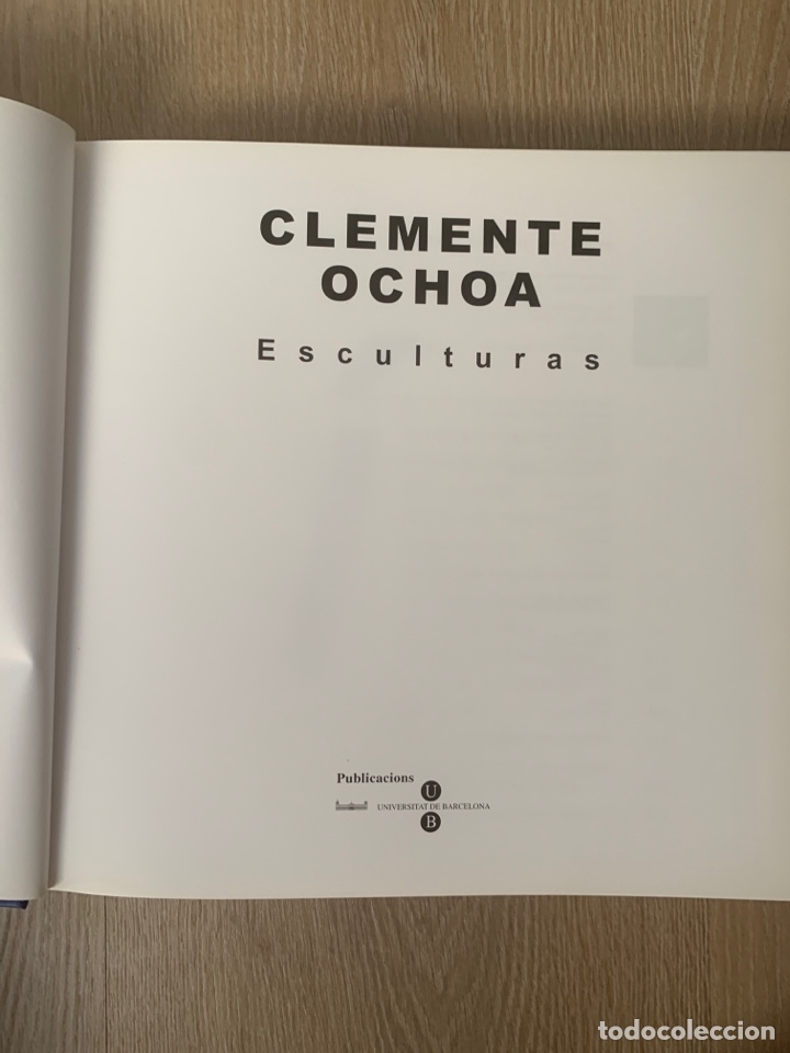 Libros antiguos: Clemente Ochoa esculturas - Foto 2