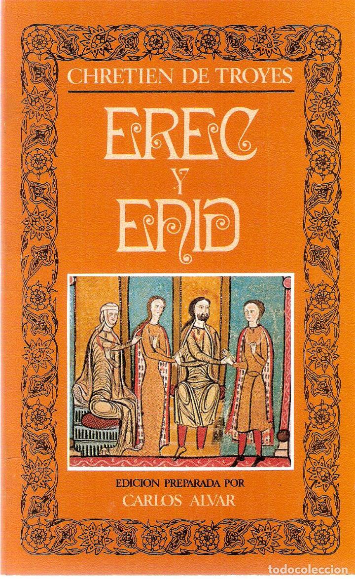Libros antiguos: EREC Y ENID - CHRETIEN DE TROYES - Foto 1